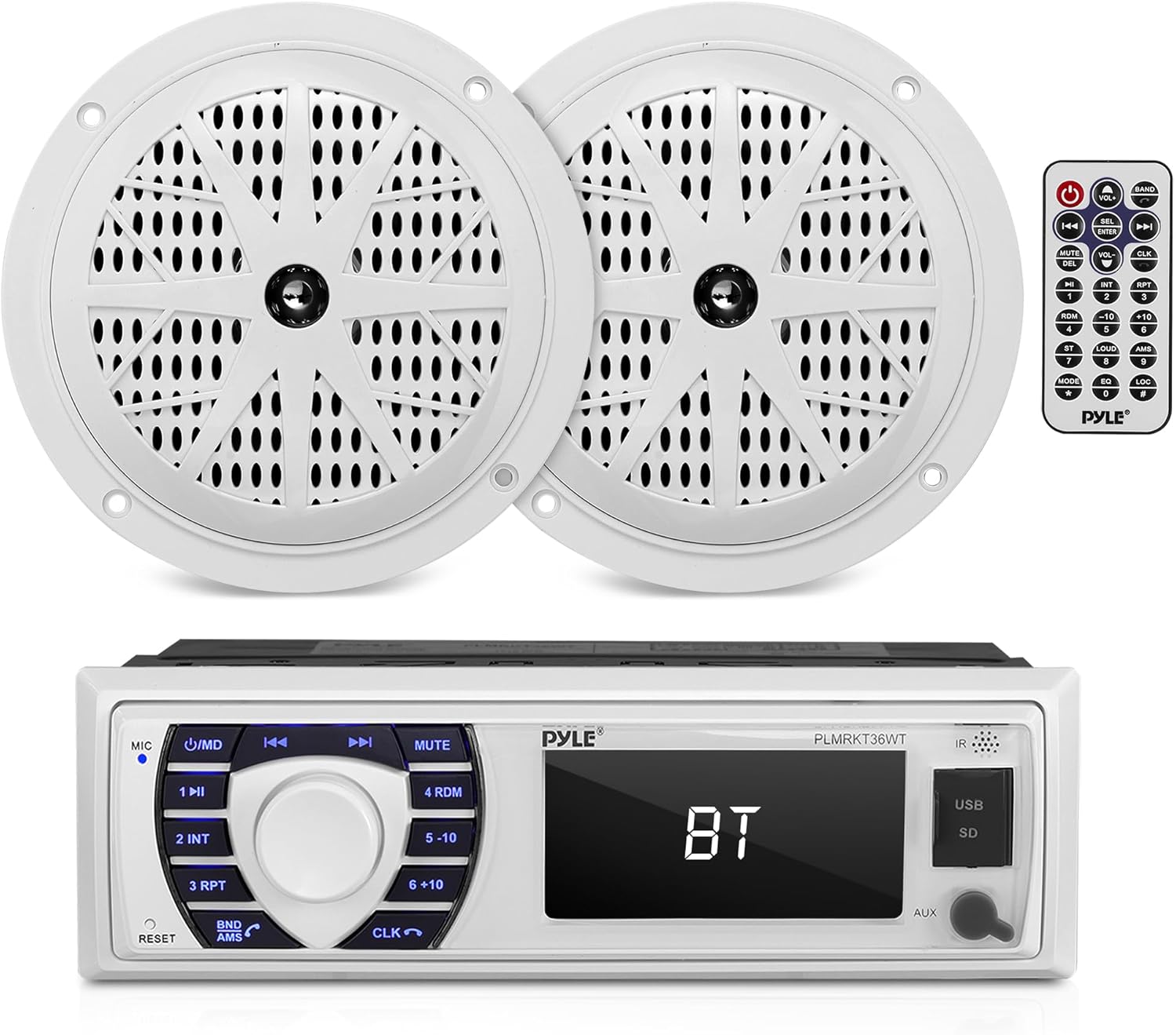 Pyle Marine Radio Receiver Speaker Set