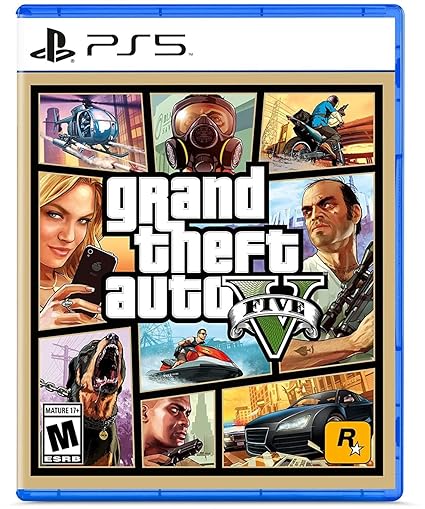 Grand Theft Auto V - PlayStation 5 (New Open Box)