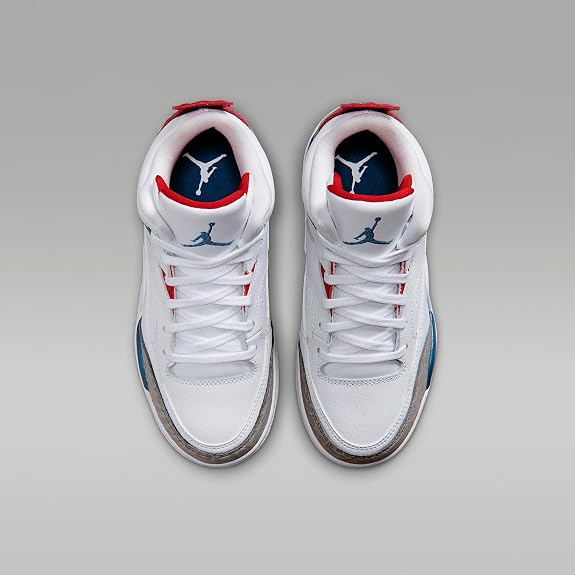 NIKE Jordan Son Of Mars Low (PS) in White/Varsity Red/Light Smoke - 11C