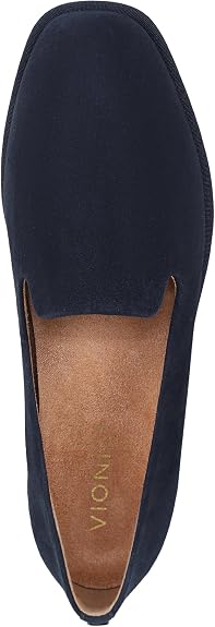 Vionic Women's Willa 2.0 Loafer/Moc Shoes - Midnight Navy Suede - Size 10 M