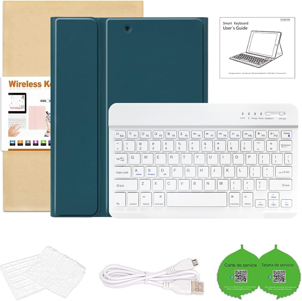 Baibao Wireless 10.5" Tablet Keyboard Case Connecting your smart life (NEW,OPEN BOX)