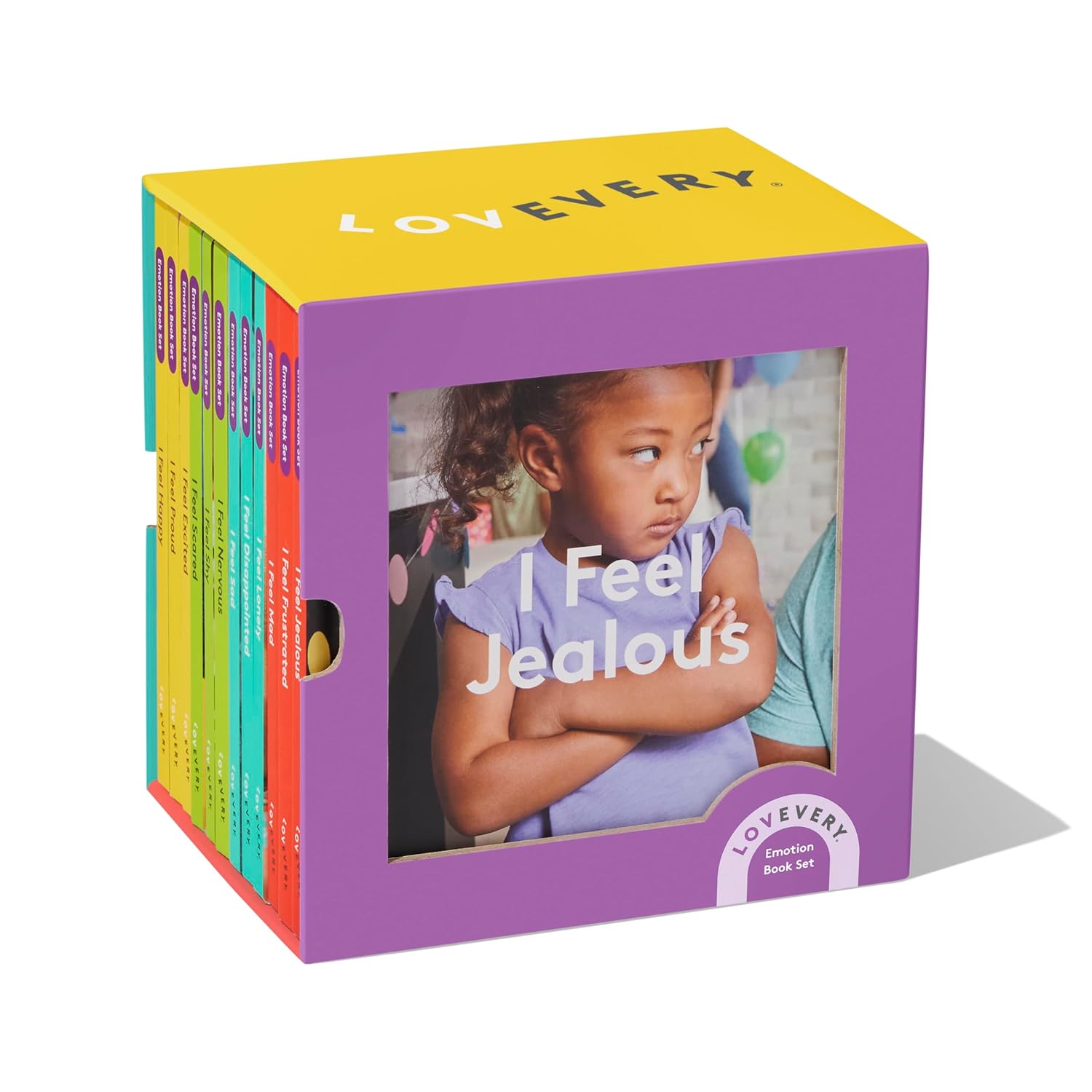 The Emotion Book Set, 12 Books - Hardcover – by Lovevery Books (Author)