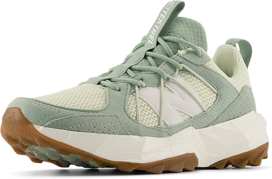 New Balance Dynasoft Tektrel V1 Suede Shoes (Mosaic Green/Mineral/White) (Women's size 7 wide , and Men's size 5.5)