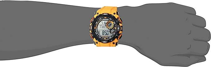 Armitron Sport Men's Digital Chronograph Resin Strap Watch, YELLOW 40/8397 (OPEN BOX)