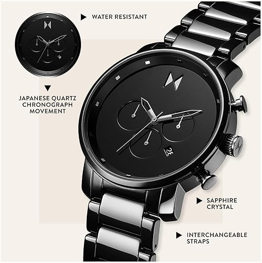 MVMT Chrono Men's Watch - Japanese Quartz Chronograph - Water Resistant 3 ATM/30 Meters (28000253)