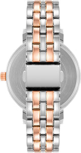 Nine West Women's Bracelet Watch- pink & grey (NEW, OPEN BOX)