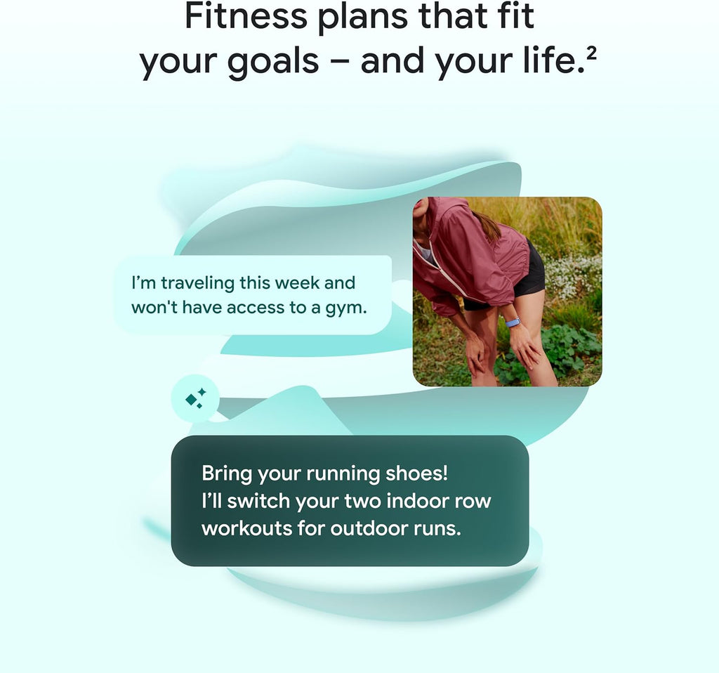 Google Fitbit Air Performance Loop Band - One Size - Obsidian
