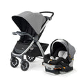 Chicco Bravo 3-in-1 Travel System, Quick-Fold Stroller with Car Seat