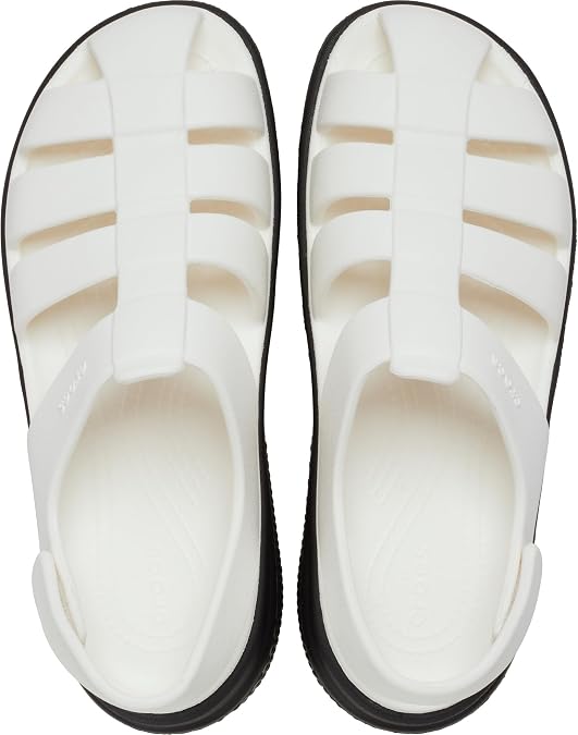 Crocs Adult Stomp Fisherman Sandal - Chalk - Women's 8/ Men's 6