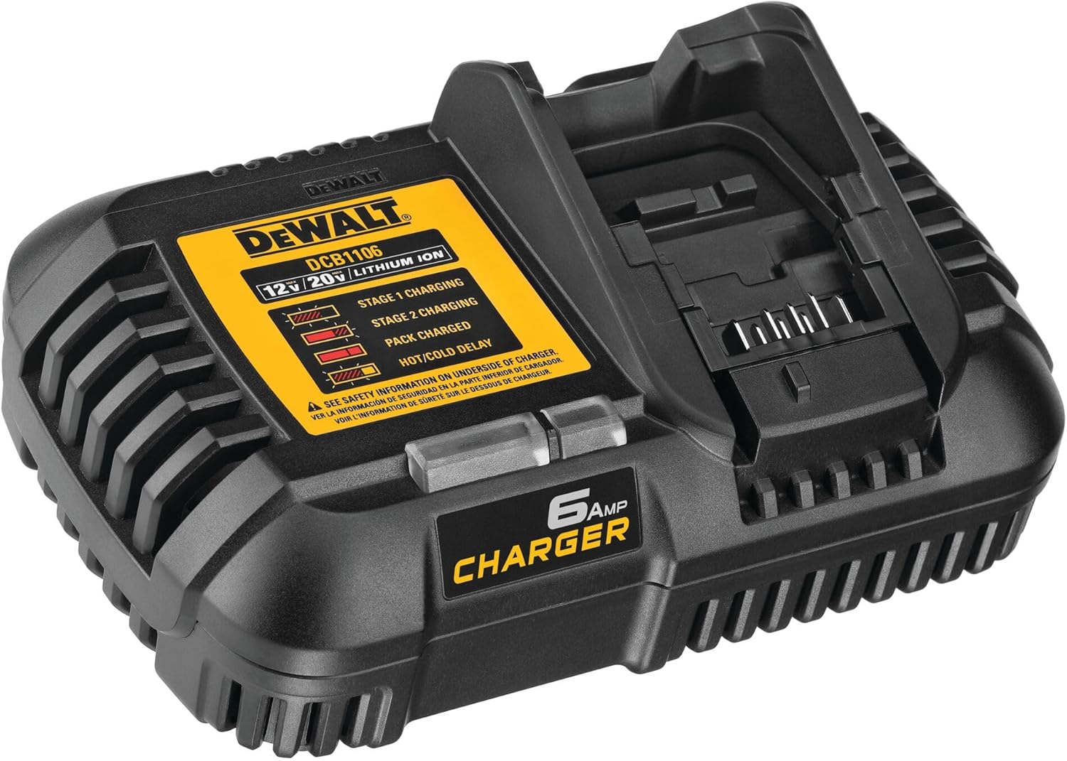 DEWALT 6 Amp Charger (DCB1106)