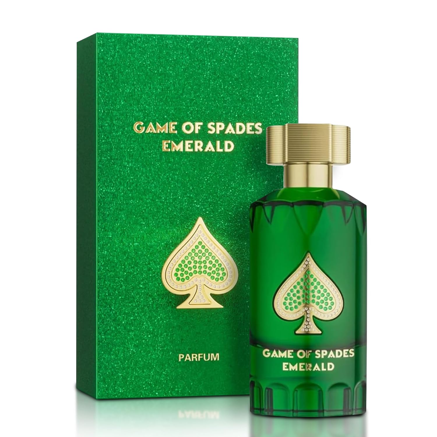 Jo Milano Game of Spades Emerald Parfum Spray  3.0 oz
