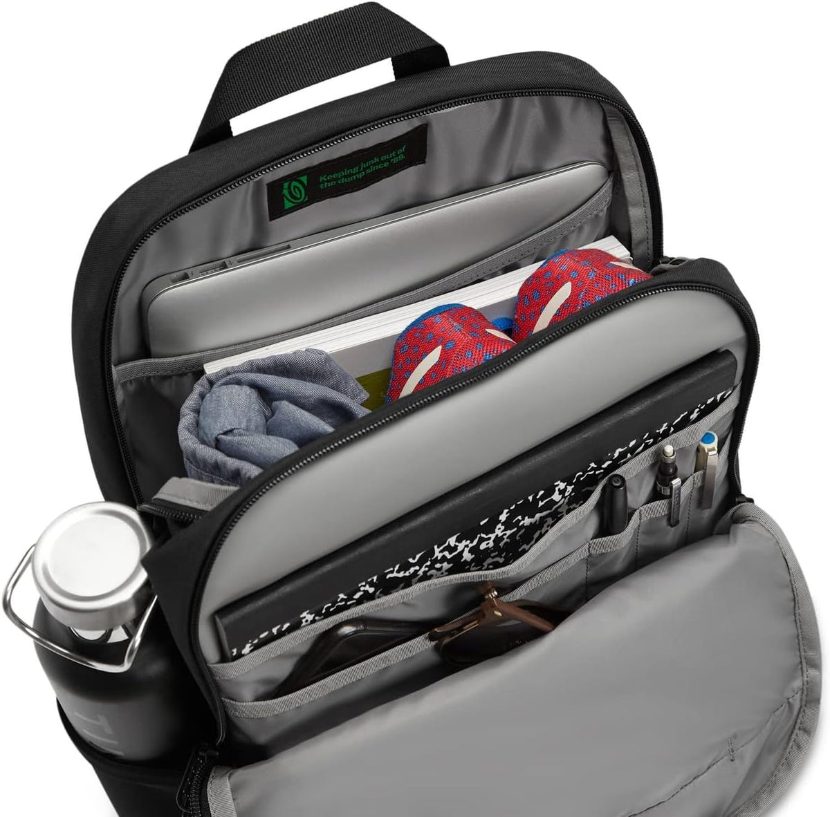 Timbuk2 Parkside Laptop Backpack 2.0 Eco - Black - Model # 3840-3-1068