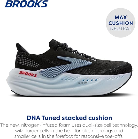 Brooks Men’s Glycerin Max Neutral Running & Walking Shoe Size: 8