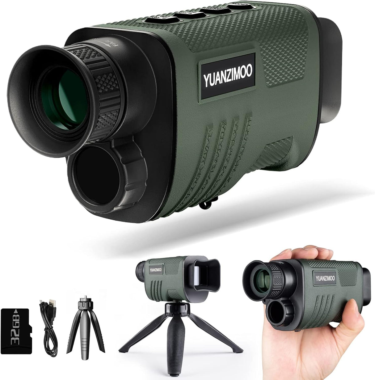 Upgraded Night Vision Monocular Digital Infrared Monocular Telescope