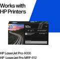 HP 161A TerraJet Toner Cartridge - W1610A - Black