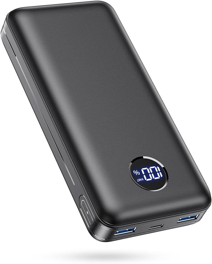 Portable Charger 40000mah Power Bank, USB-C (22.5W) Fast Charging Battery Pack Portable Phone Charger for iPhone 15/14/13 Series, Android Samsung Galaxy, for Travel Camping - Black(New)