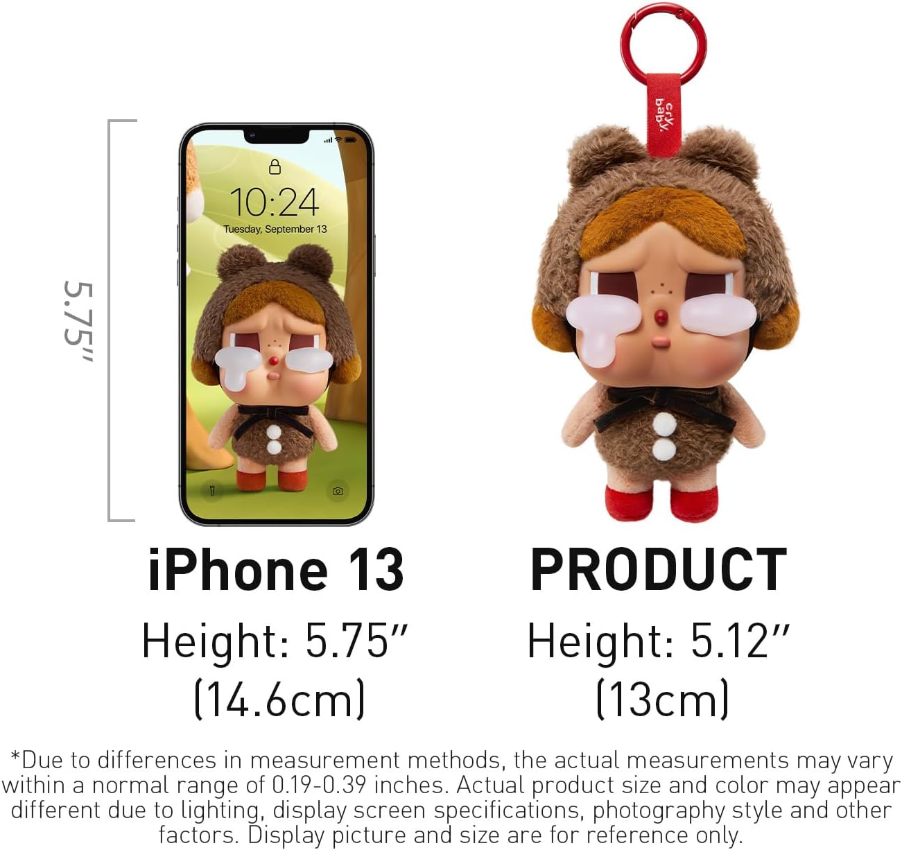 POP MART Crybaby Tears Factory Series - Vinyl Face Plush Blind Box, Random Design, Collectible Toys