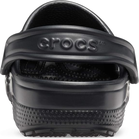 Crocs Unisex-Adult Classic Clog - Black - Size Men 10/Women 12