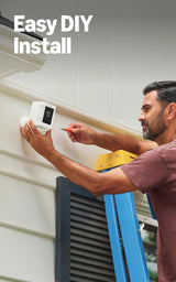 Ring Spotlight Cam Plus, Battery, Home or business security with HD video - White