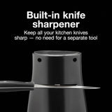 Proctor Silex Power Electric Automatic Can Opener for Kitchen with Knife Sharpener