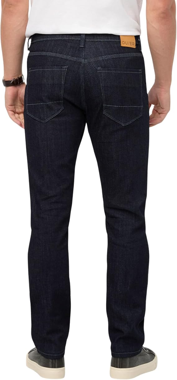 DUER Men's Performance Denim Slim Straight Jean  33W x 30L