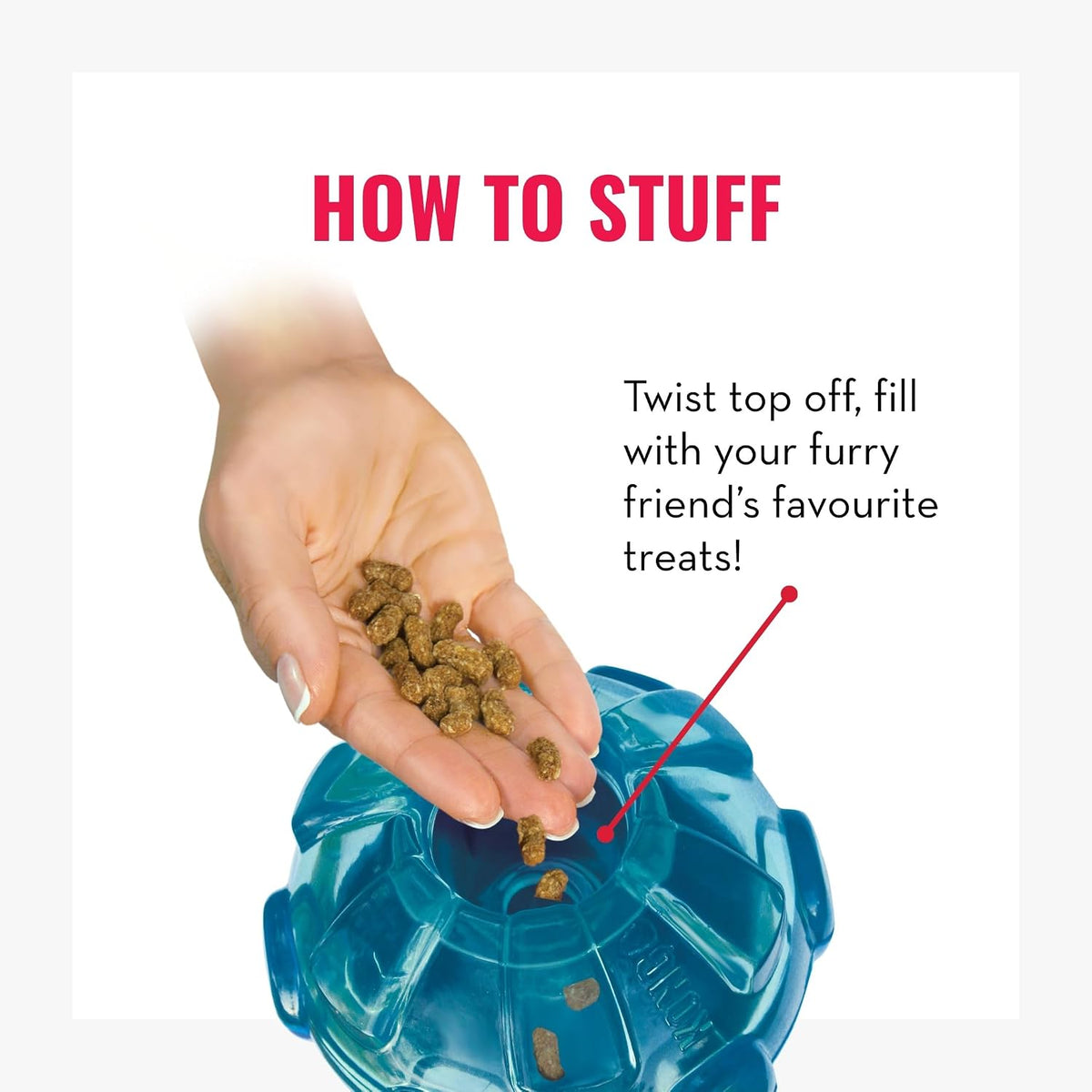Kong - Rewards Ball - Ultra Durable Interactive Treat Dispensing Dog Toy - for Large Dogs