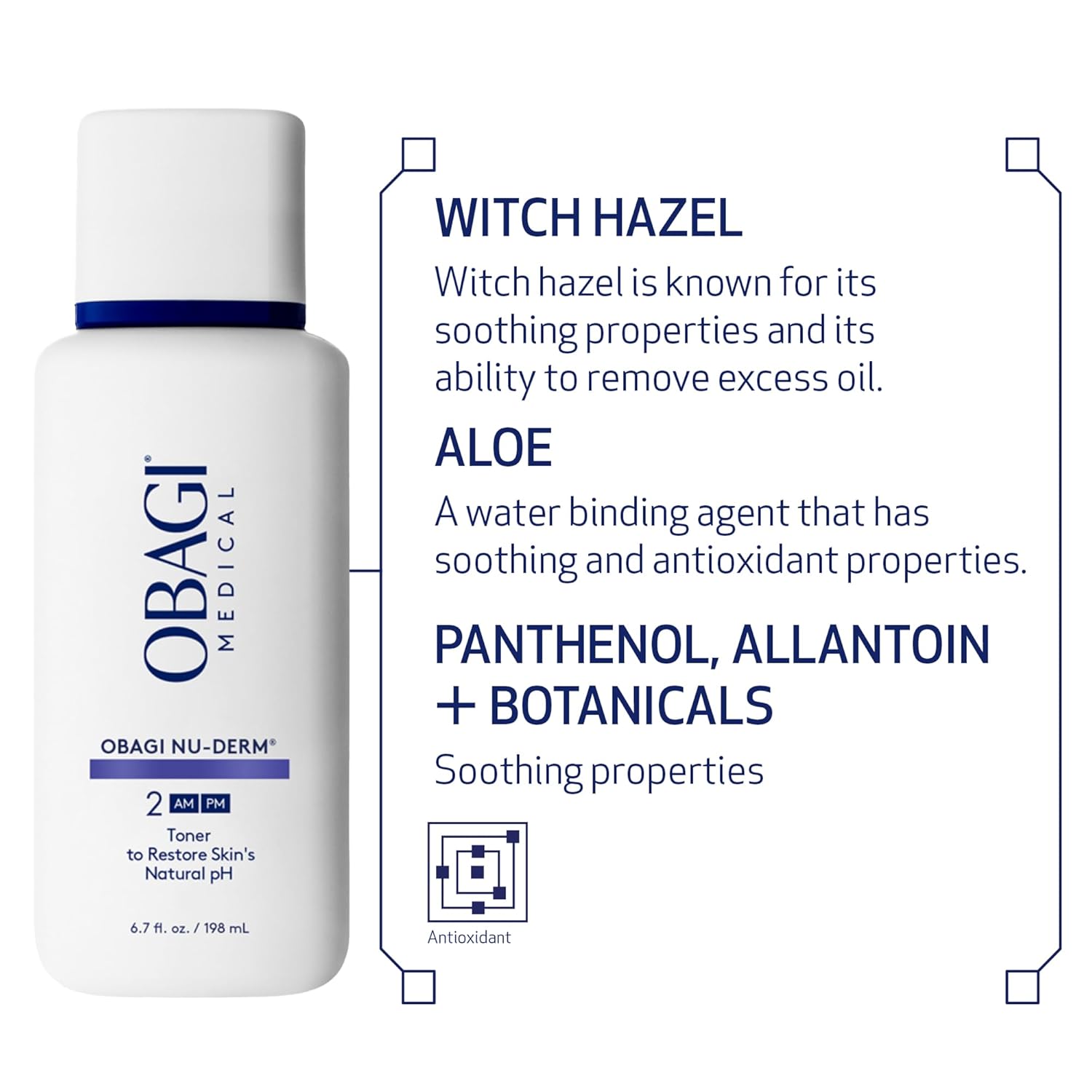 Obagi Nu-Derm Toner (AM-PM) 6.7 Fl oz.
