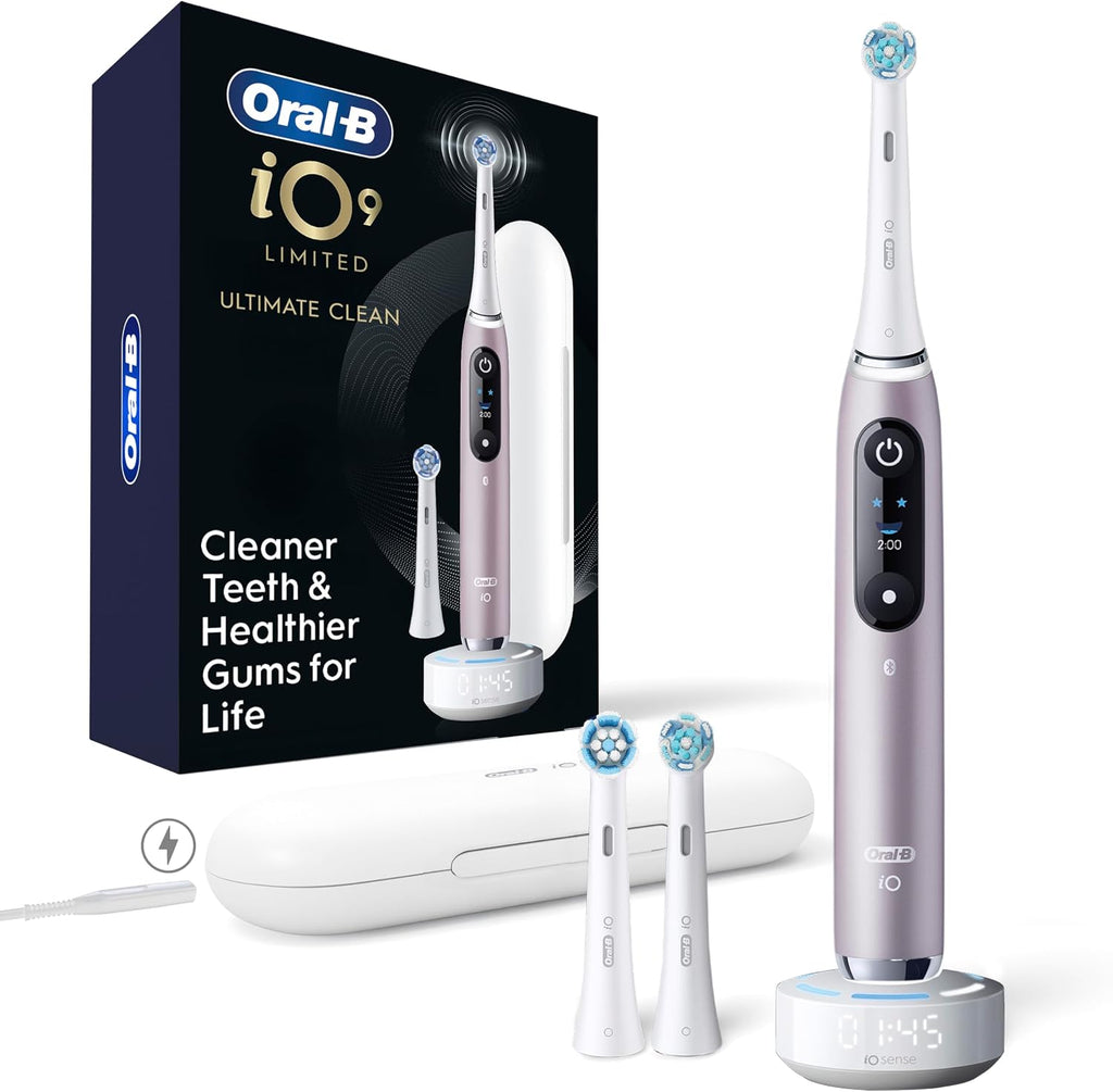 Oral-B i09 Limited Ultimate Clean Rechargeable Electric Toothbrush - Rose Quartz