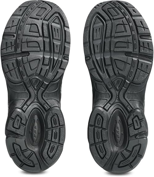 ASICS Unisex Kid's Gel-1130 Grade School (Big Kid), (Black/Pure Silver) , 4.5 Medium, Big Kid