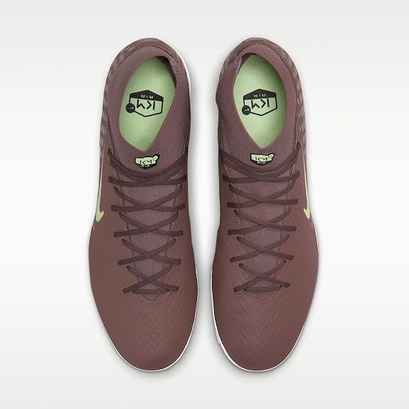 NIKE AZ Superfly 10 Academy KM TF in Plum Eclipse/Metallic Silver - Unisex M9.5/W11