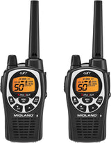 Midland GXT1000 GMRS Two-Way Radio Bundle - GXT1000VP4  22 Channels PLUS 28 EXTRA CHANNELS    NEW