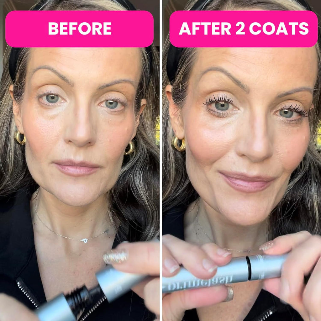 Prime Prometics PrimeLash Mascara for Older Woman (Emerald) | Volumizing, Incredible Length in 2 Coats, Long-Stay, Zero Clumps, Hypoallergenic