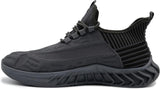 AKADEMIKS Men's Fit Knit Jogger Sneakers, Breathable Running Shoes for Athletic and Casual Wear Size: 9