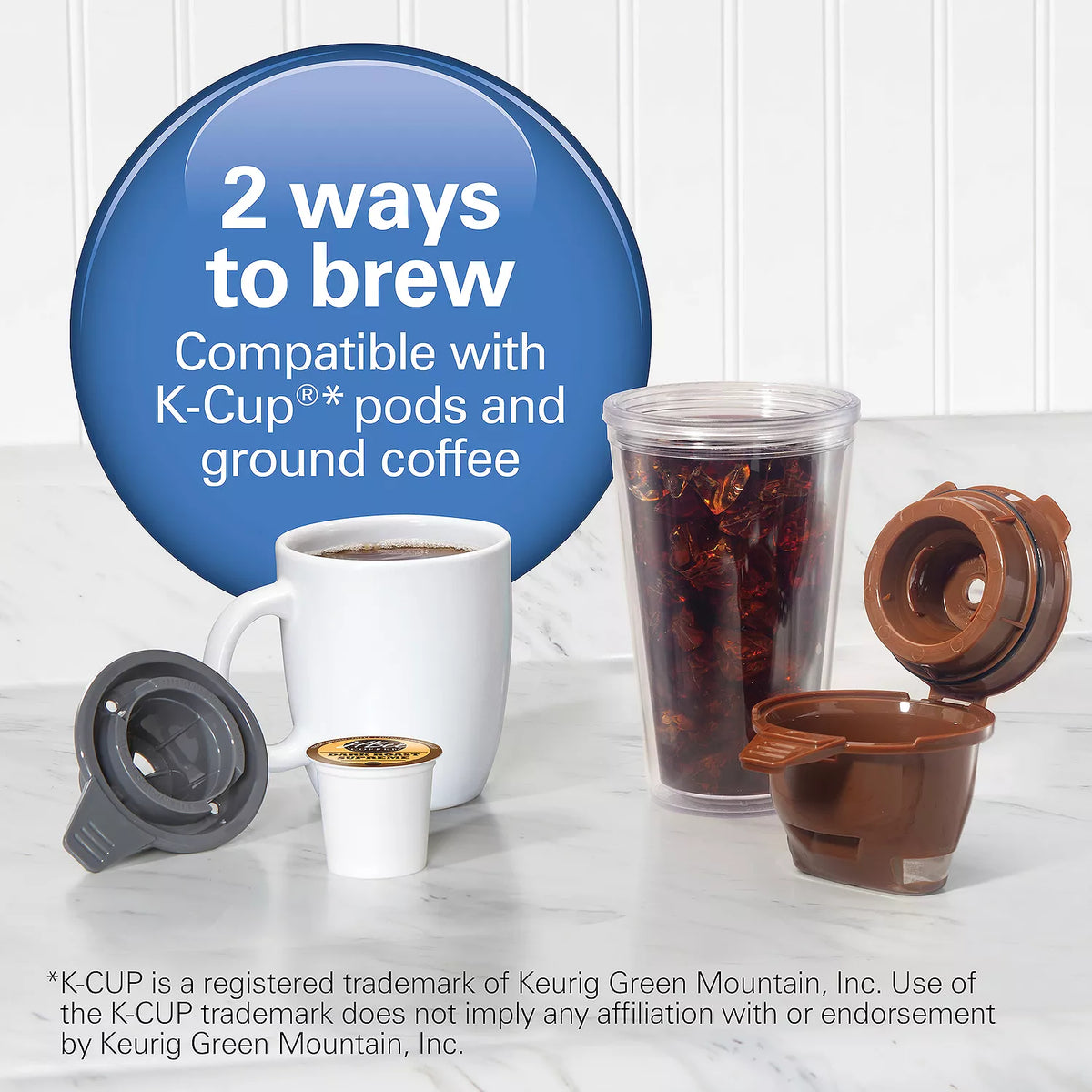 HAMILTON BEACH FlexBrew Single-Serve Iced & Hot Coffee Maker