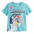JUMPING BEANS | Bluey's Birthday Fun! | T-Shirt in Livia Blue | 5T