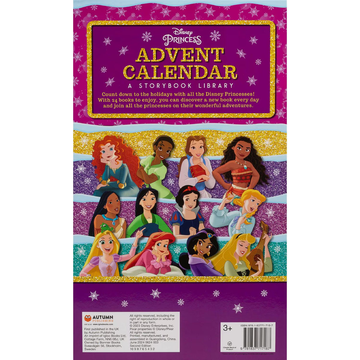 Disney Princess Advent Calendar - A Storybook Library