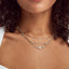 Kendra Scott Rina Silver Multi Strand Necklace