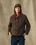 Filson Women's Quilted Outfitter Jacket - Dark Brown - Size Small