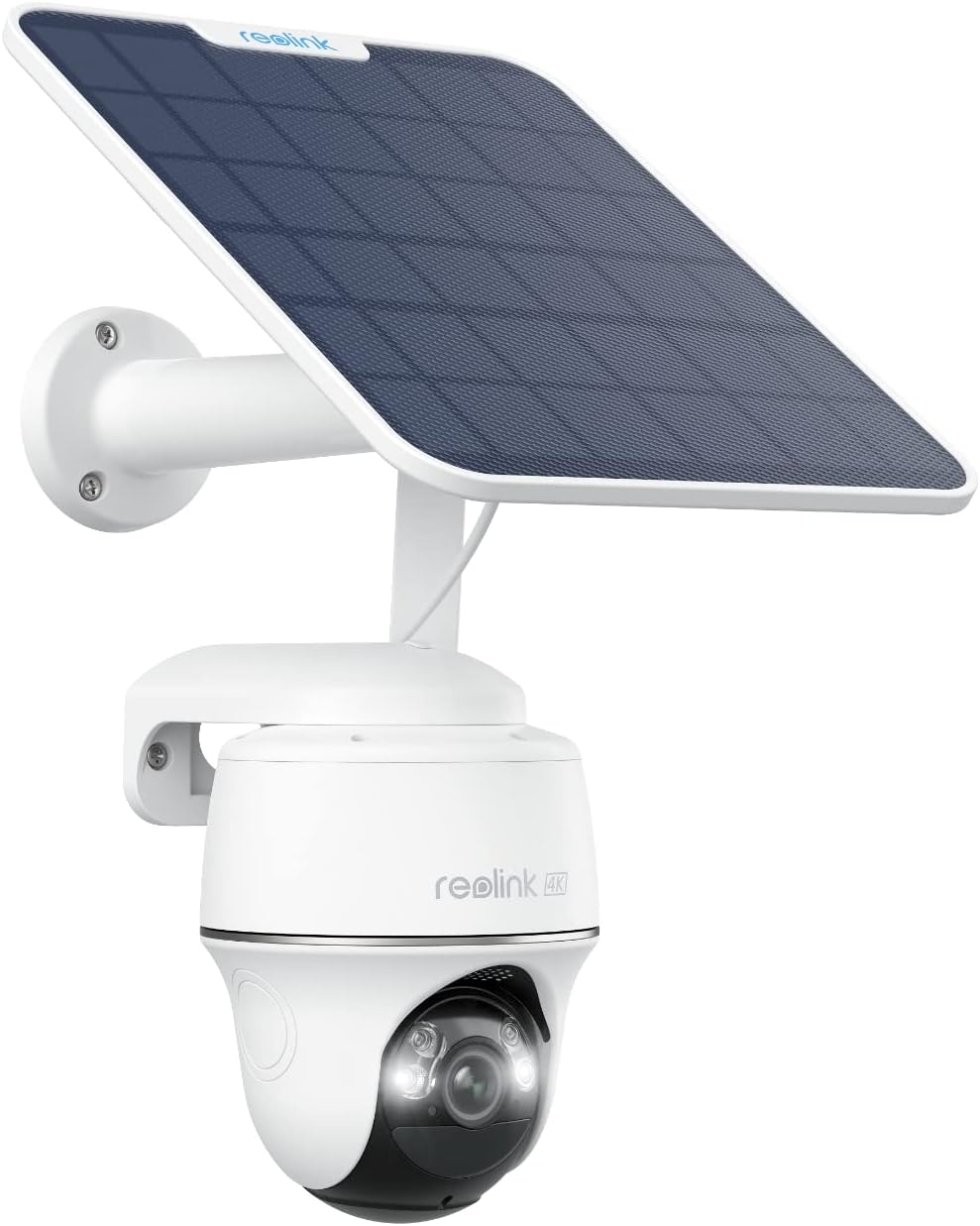 REOLINK Go PT Ultra+SP - 4K Cellular Security Camera Wireless Outdoor, No WiFi, 3G/4G LTE, Support (Verizon/AT&T/T-Mobile), Solar Powered, Color Night Vision, Local/Cloud Storage, Smart Detection