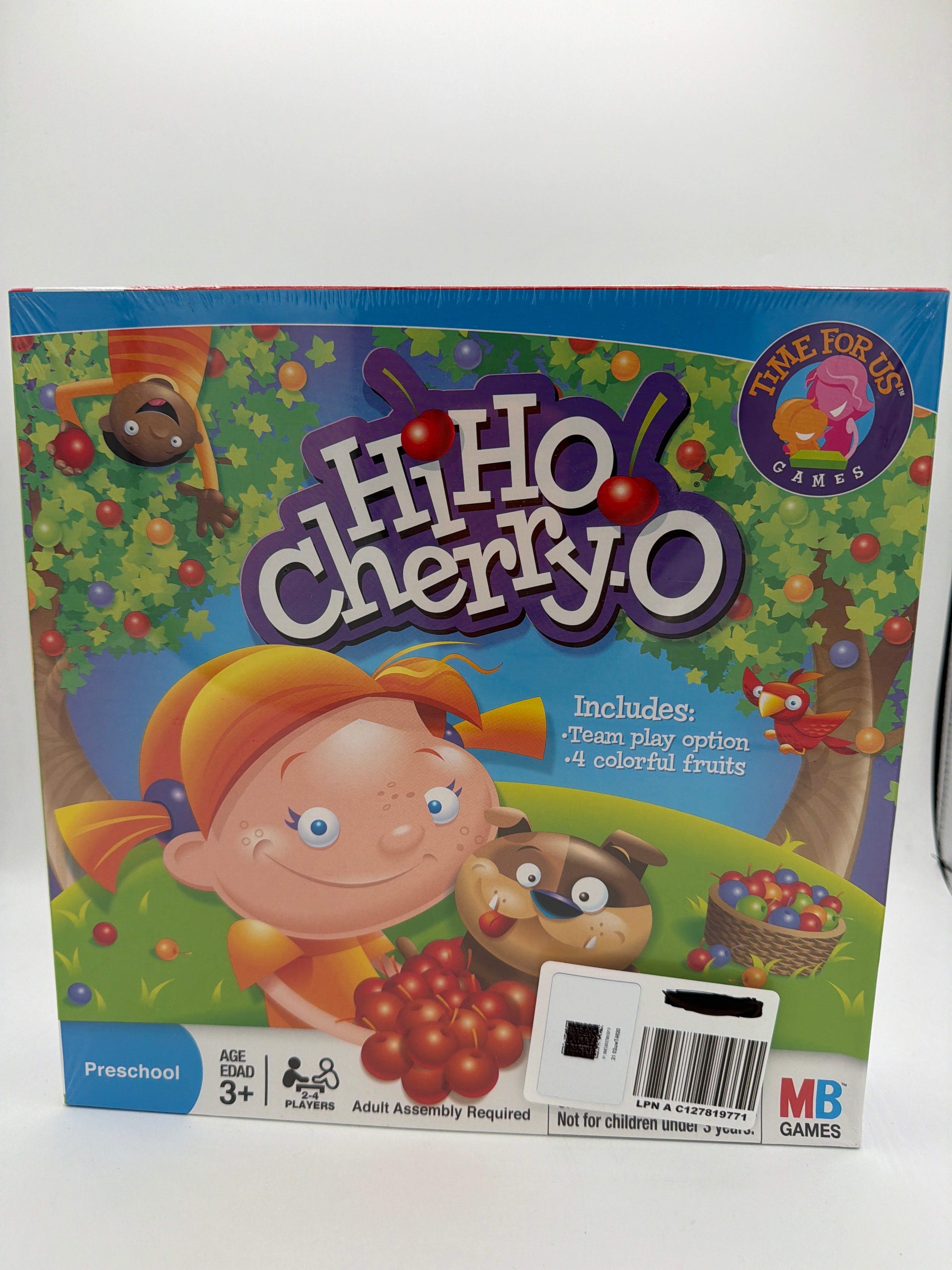Hasbro Gaming Hi Ho Cherry-O Board Game for 2 to 4 Players Kids Ages 3 and Up