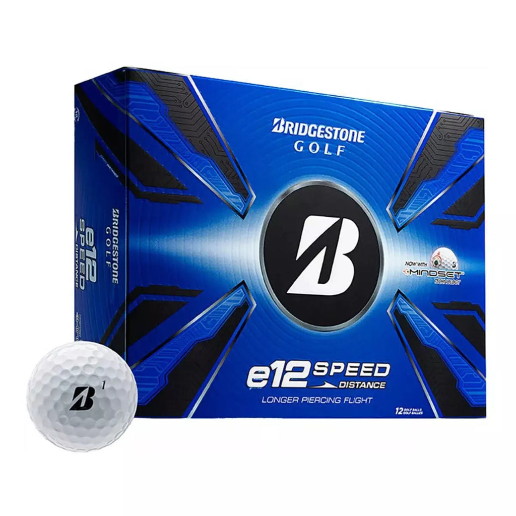 Bridgestone 2025 e12 Speed Golf Balls - White - 12-Pack