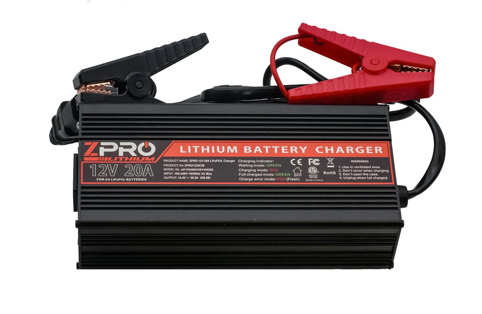 ZPRO LITHIUM  12V20A LITHIUM CHARGER (NEW)