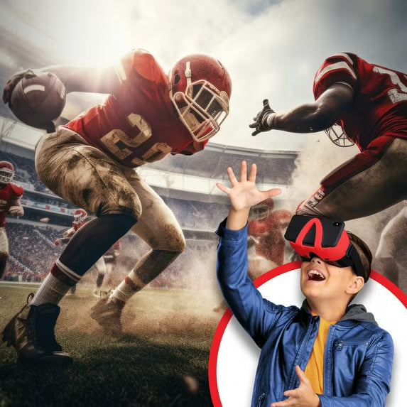 Virtual Reality ESPN! with DK Book by Abacus Brands | VR Goggles Included | Ages 8+