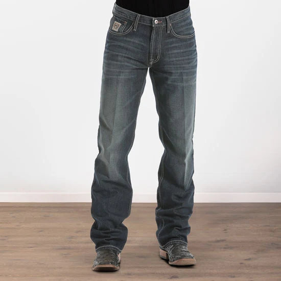 Cinch Men's White Label Jeans 38x32, Dark Wash