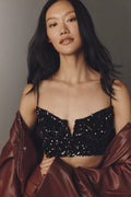 Anthropologie The Eve Sequin Bralette Size: XS