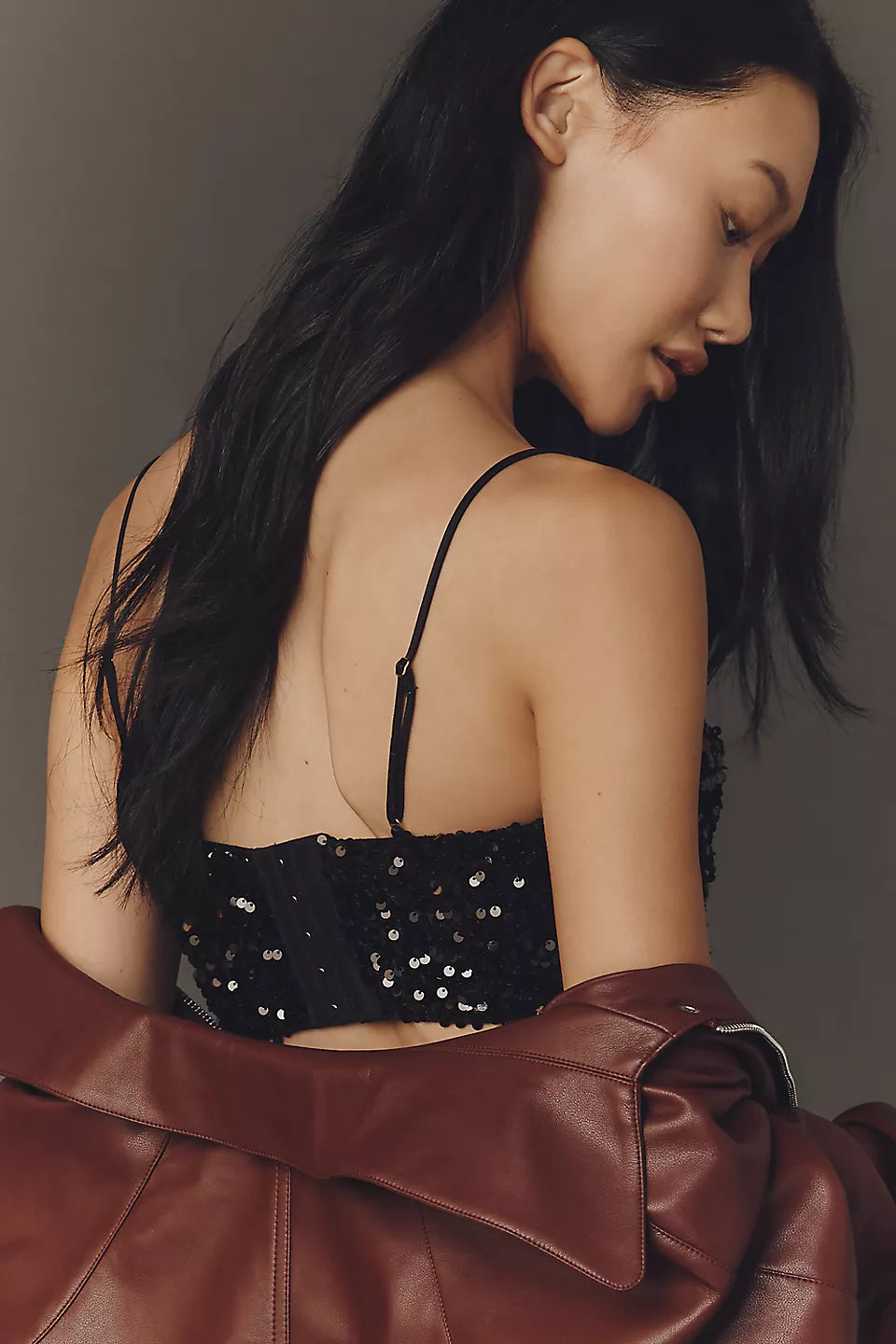 Anthropologie The Eve Sequin Bralette Size: XS