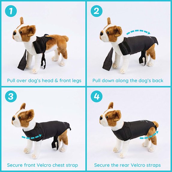 ZenPet Zen Dog Anxiety Dog Vest Calming Compression Shirt - Size Medium