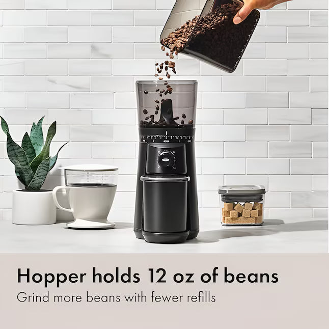 OXO Brew Conical Burr Coffee Grinder- Matte Black