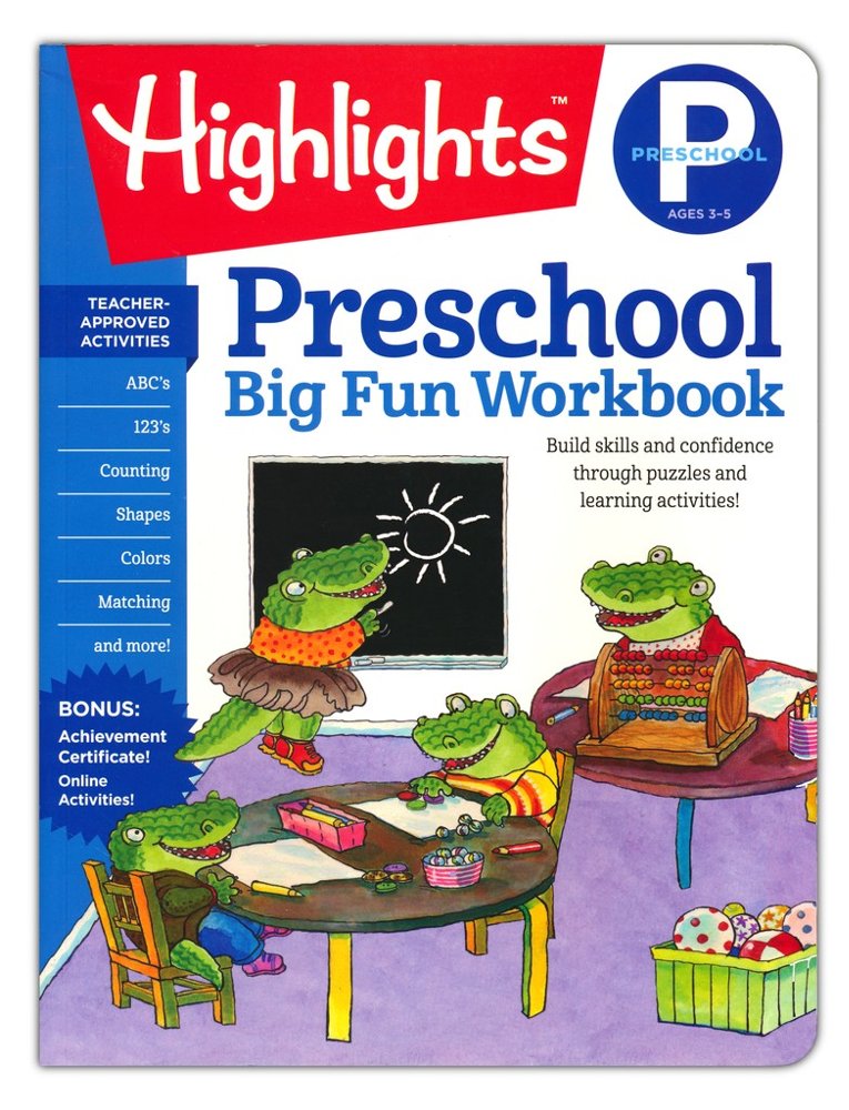 Preschool Big Fun Workbook