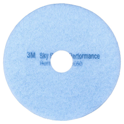 3M Sky Blue Hi-Performance Burnish Pad